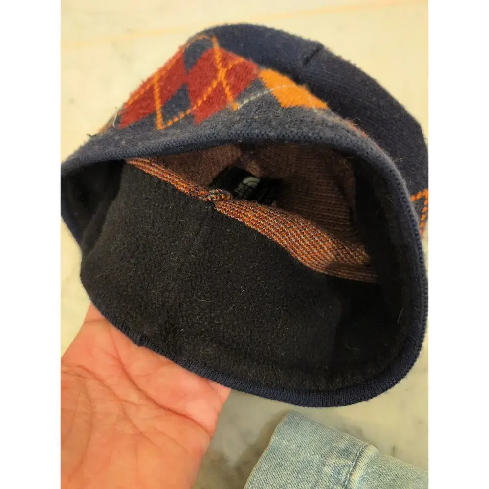 The North Face Argyle/Diamond Knit Wool Blend Beanie